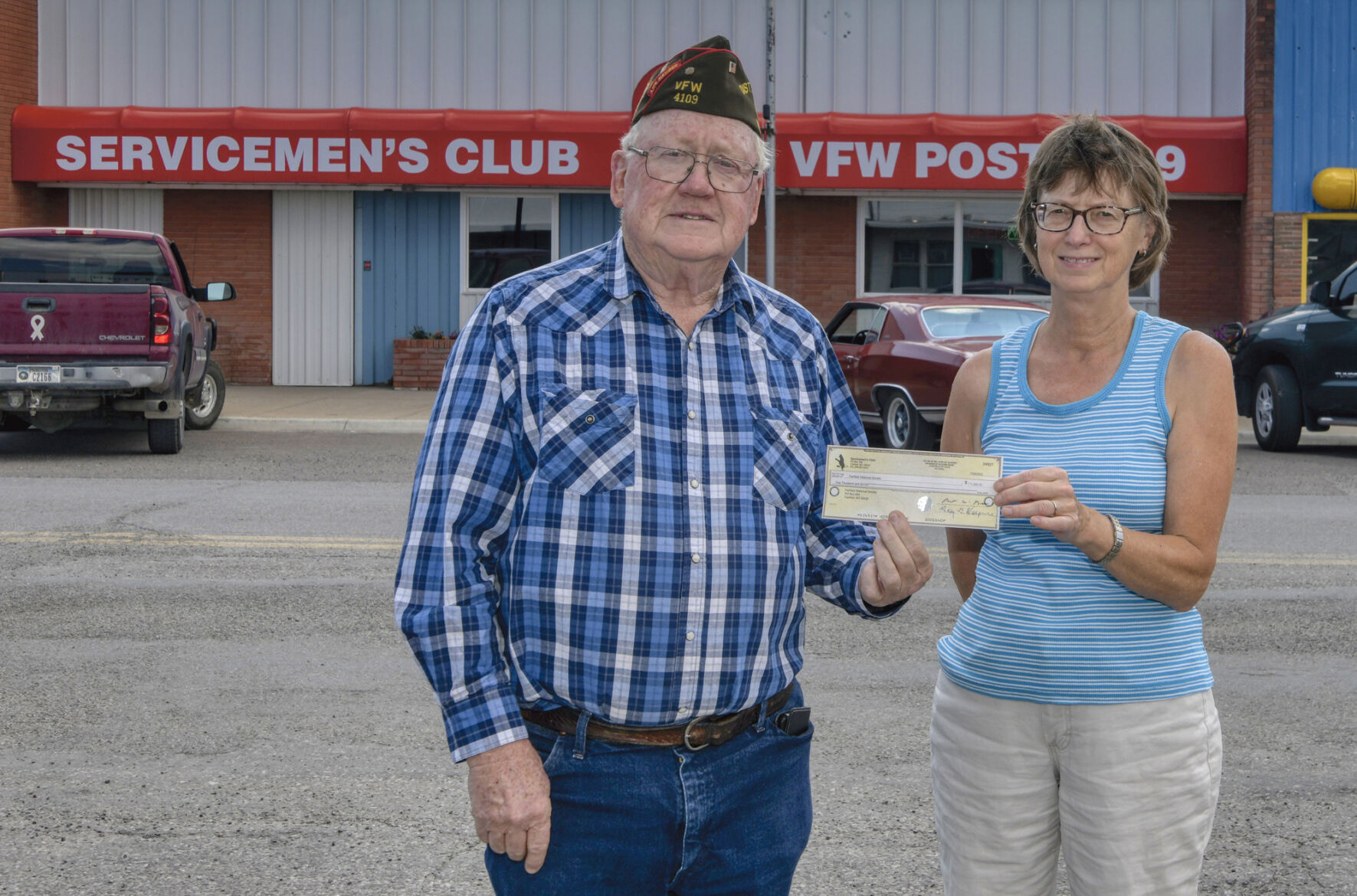 Fairfield Historical Society Receives Generous Donation From Servicemen’s Club